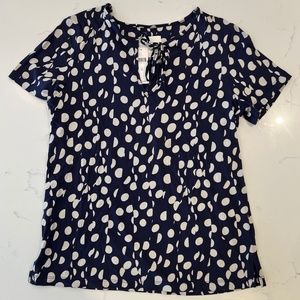 Maeve by Anthropologie Polka Dot Shirt - NWT